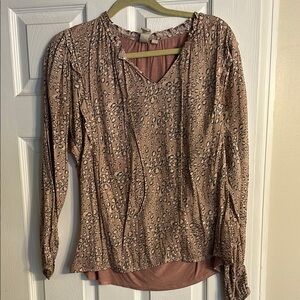 Leopard Print Women's Top